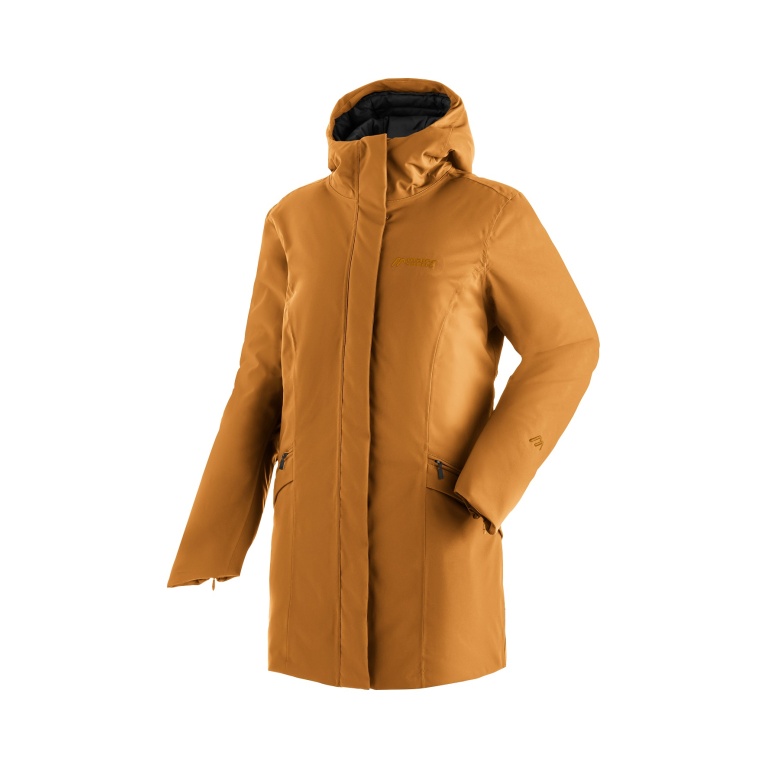 Maier Sports Wintermantel Henni (wasserdicht, winddicht) orange Damen